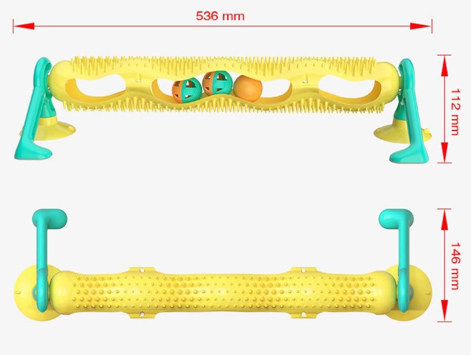 Light-Up and Catnip Ball Toy for Cats