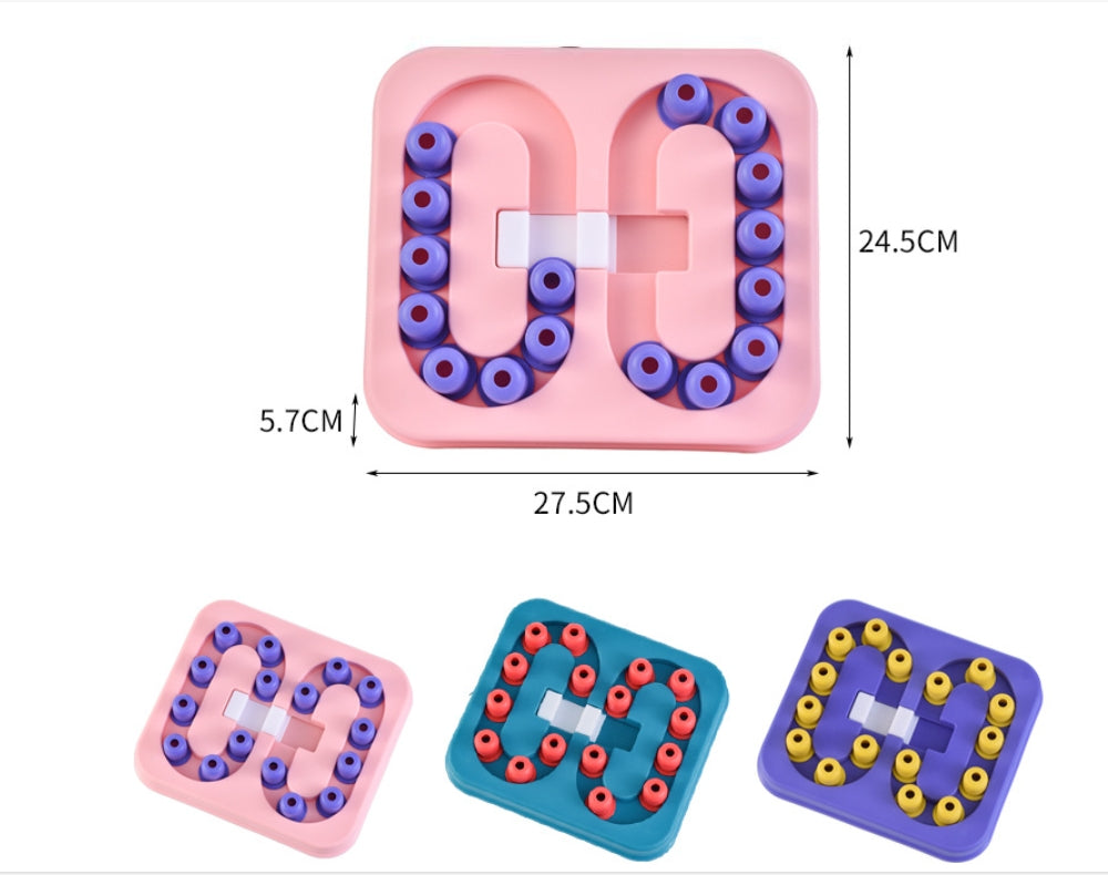 Sliding Track Puzzle Slow Feeder Toy for Dogs