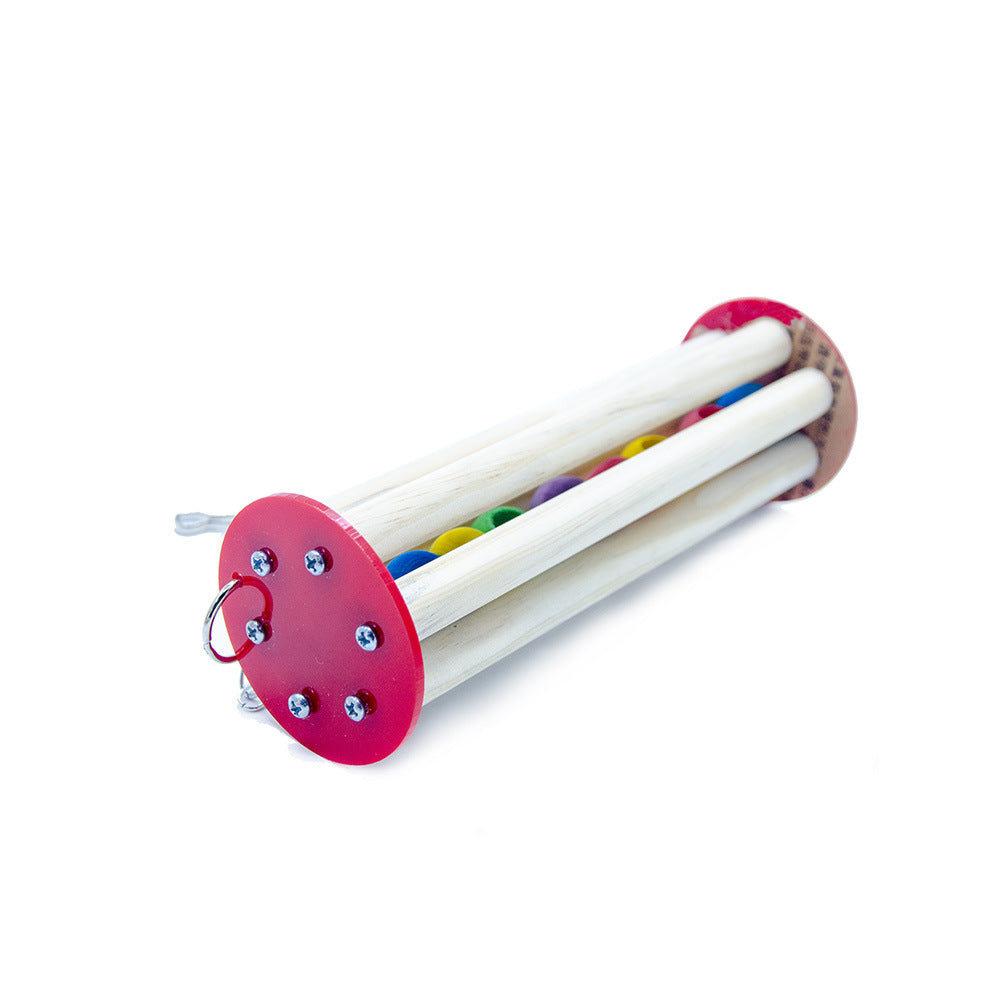 Acrylic Cylinder Swing for Birds