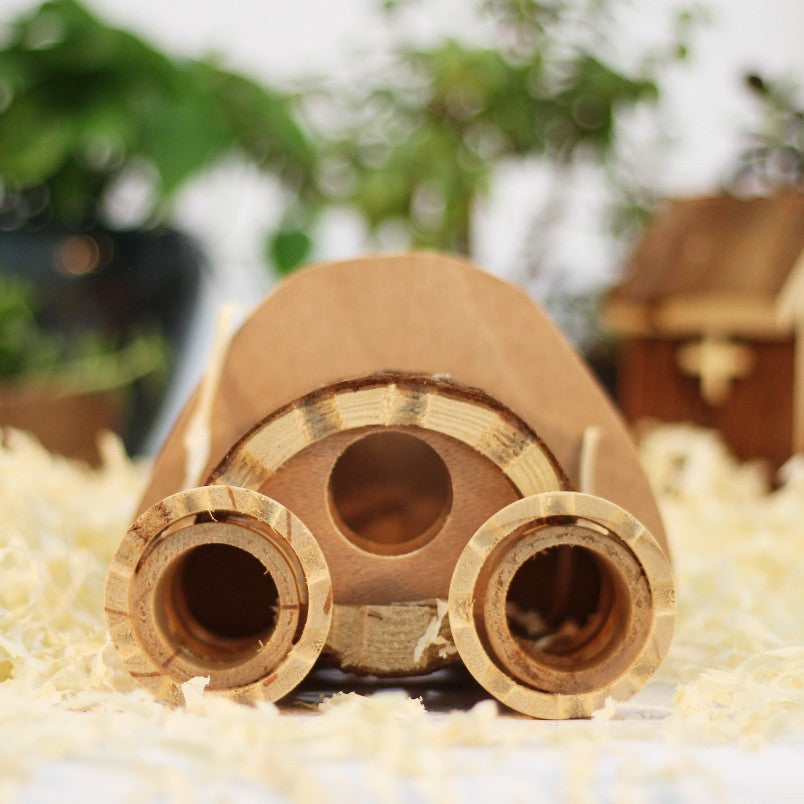 Wooden Castle for Hamsters and Rodents