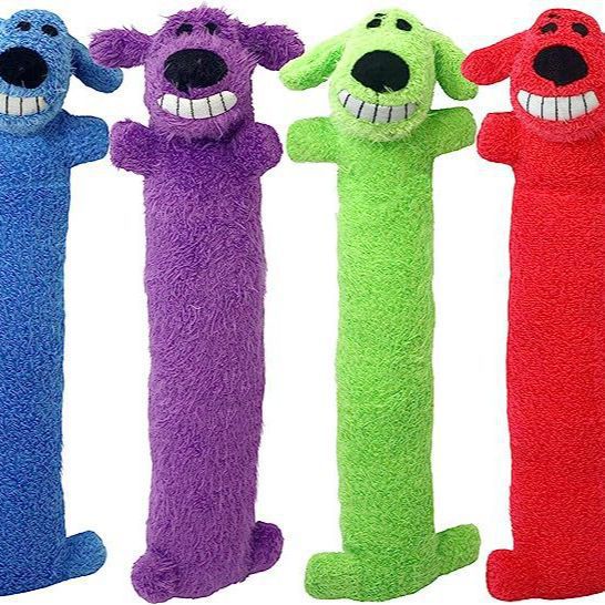Plush Smiling Dog Toy for Dogs
