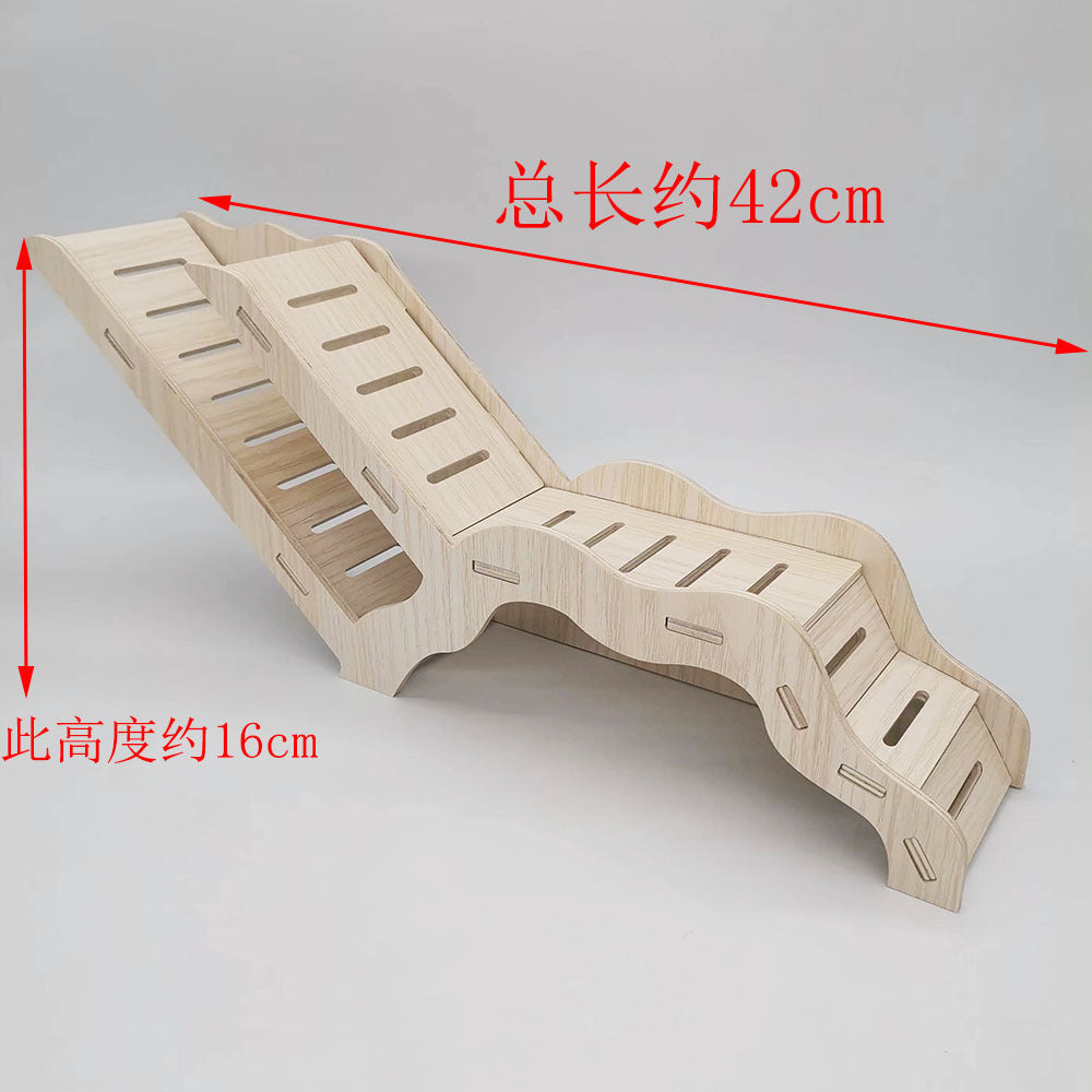 Wooden Cave Ladder for Hamsters