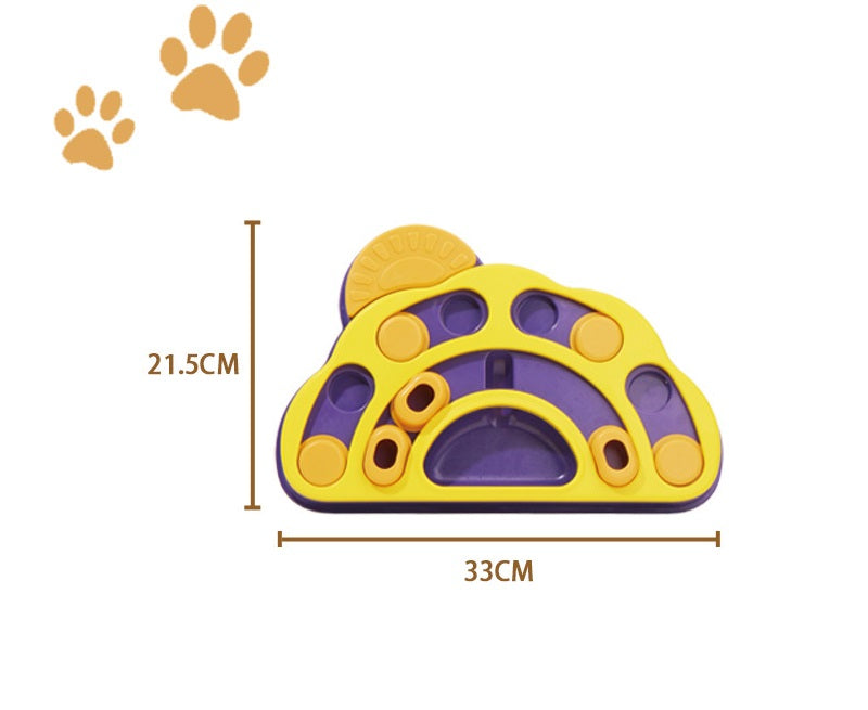 Sliding Food Puzzle for Cats and Dogs