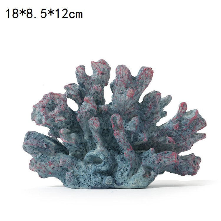 Resin Coral Plant for Fish Tank and Home