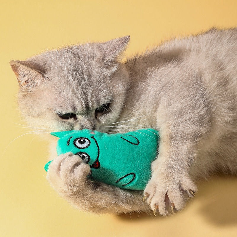 Plush Cartoon Doll Toy for Cats
