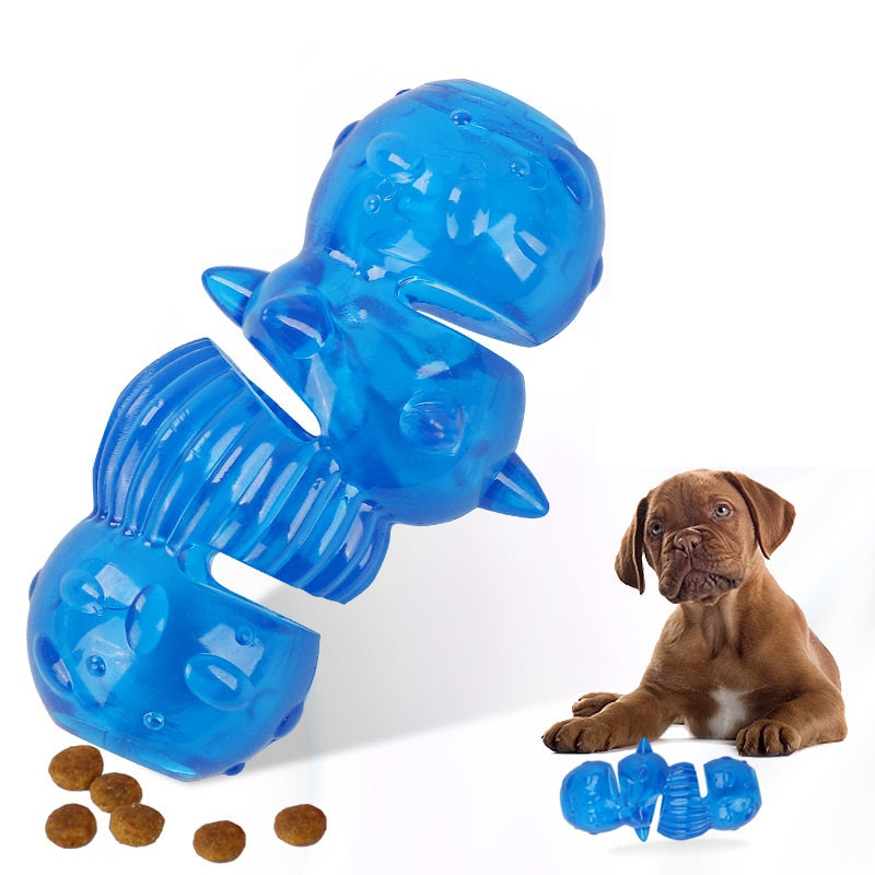 Earthworm Food Puzzle Chew Toy for Dogs