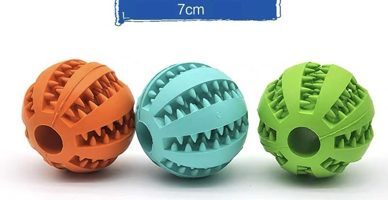 Rubber Food Toy Ball for Dogs