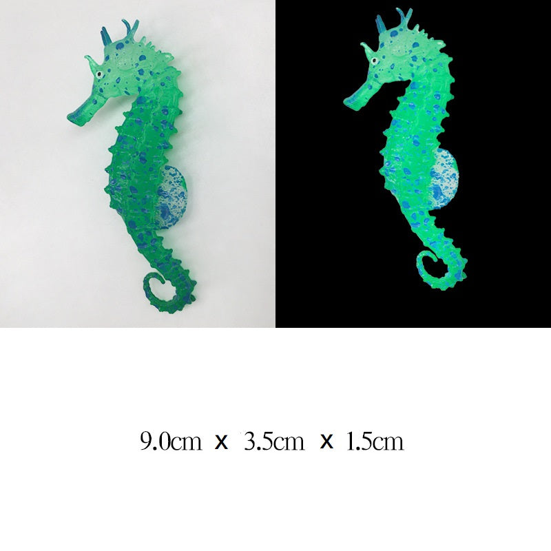 Silicone Seahorse for Fish Tank