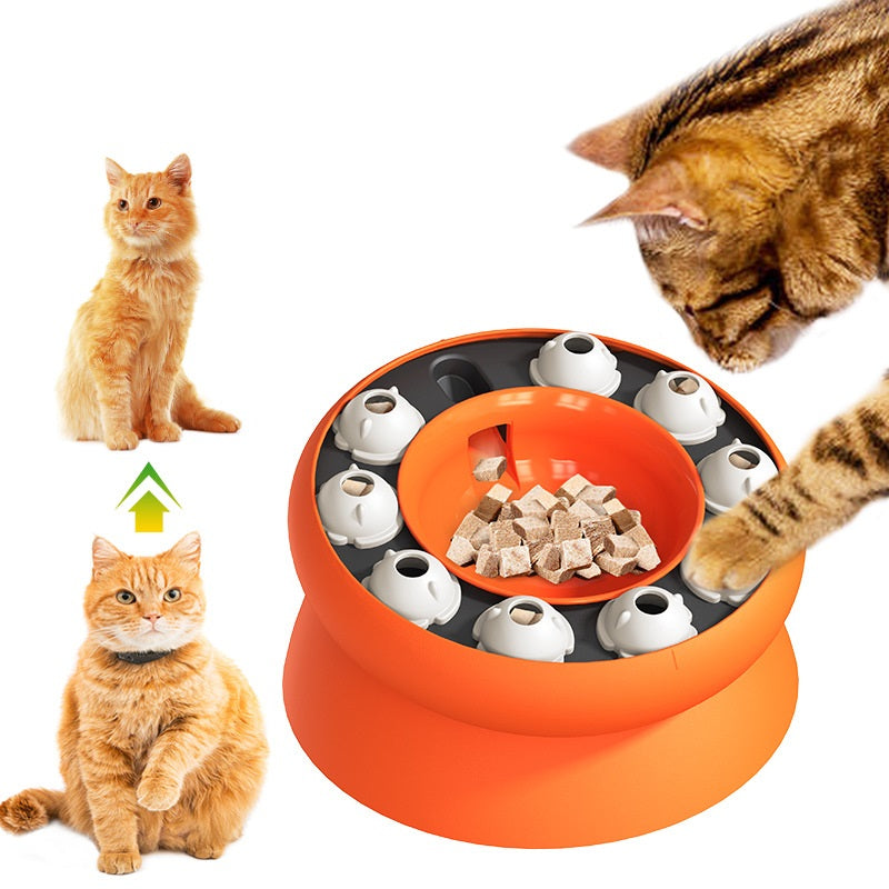 Carousel Food Puzzle Toy for Cats