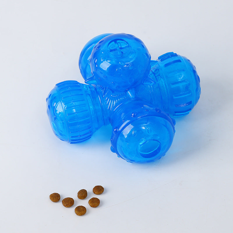 Cross Food Dispenser Toy for Dogs