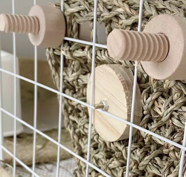 Panier Suspendu Tissé pour Oiseau