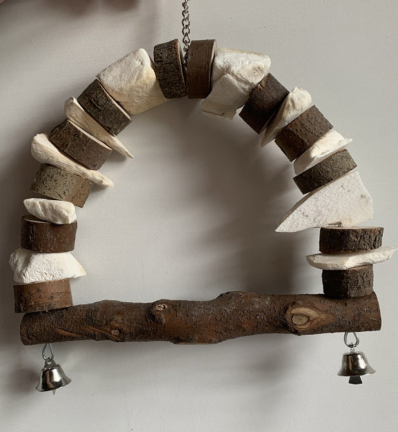 Cuttlefish Bell Toy for Birds