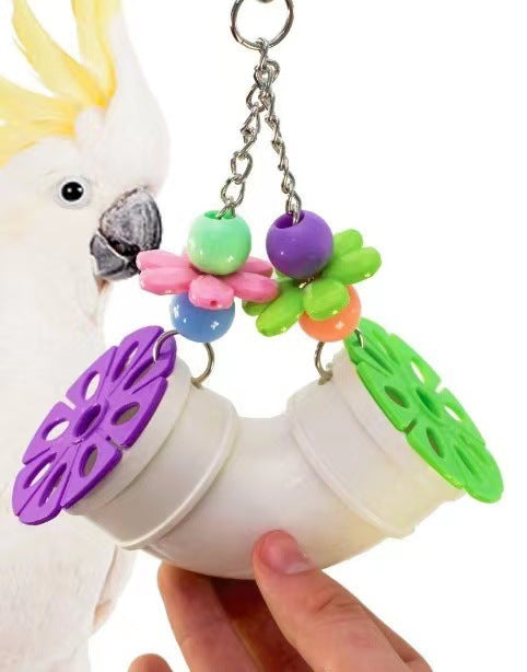 Acrylic Pipe Toy for Birds