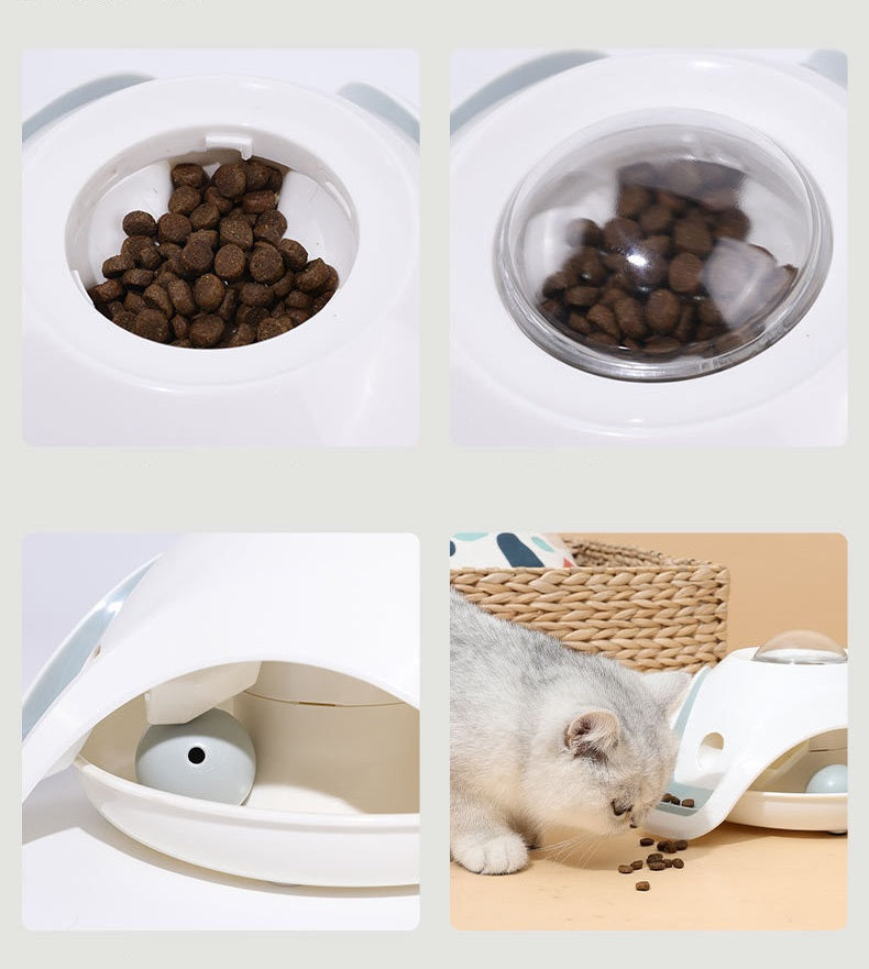 UFO Slow Feeder Puzzle for Cats