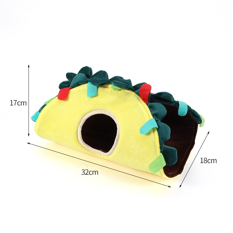 Taco-Shaped Nest for Rodents