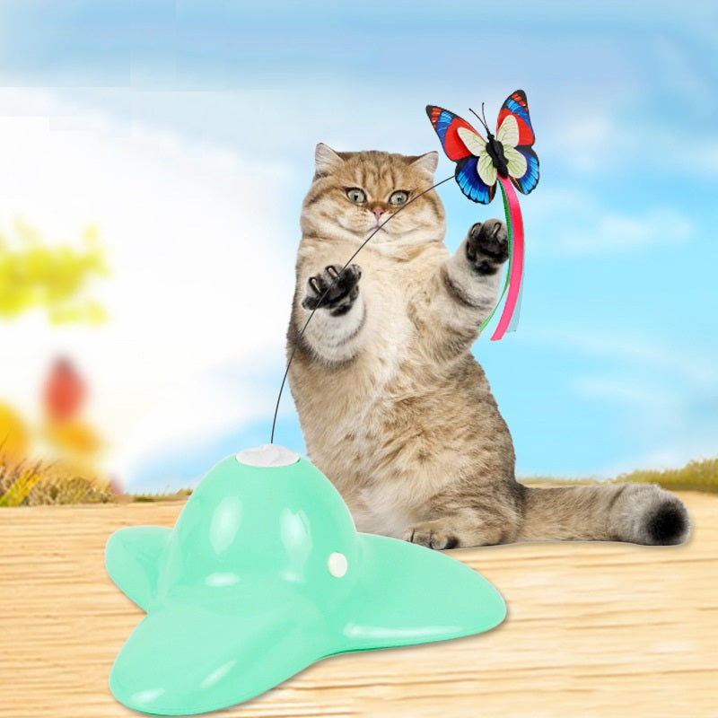 Butterfly Teaser Electric Toy for Cats