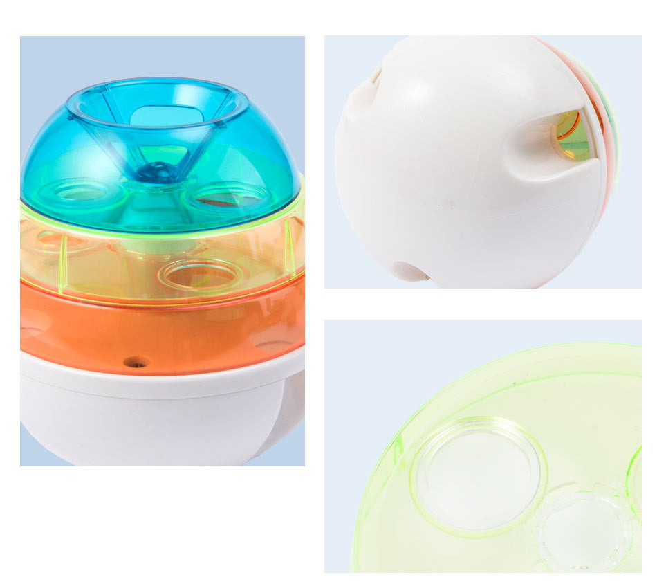 Plastic Tumbler Food Dispensing Toy for Dogs