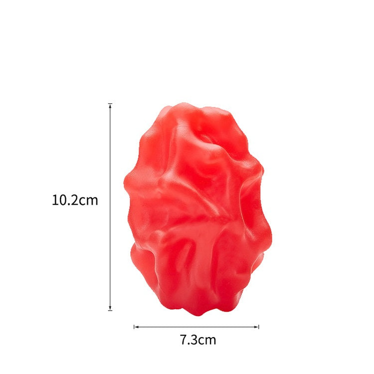 Gummi-Futterspielzeug mit geometrischem Design für Hunde