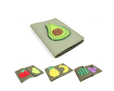 Fruit and Veggie Book Snuffle Mat for Dogs and Cats