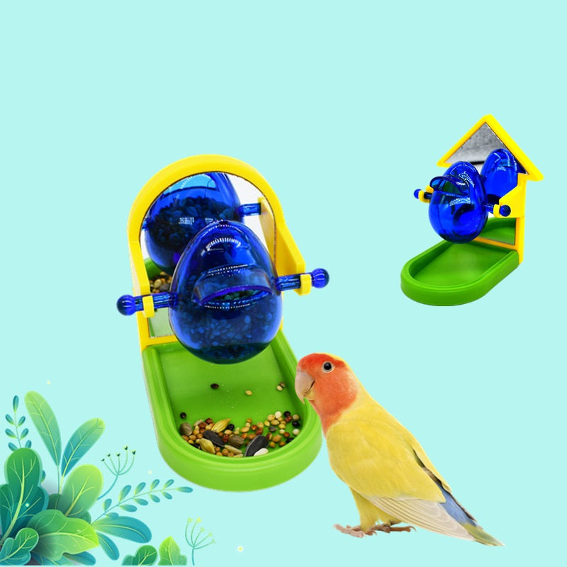 Mangeoire et Miroir pour Oiseau