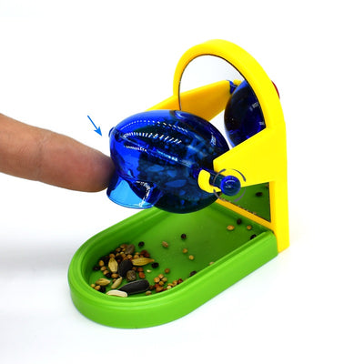 Flip Feeder and Mirror for Birds