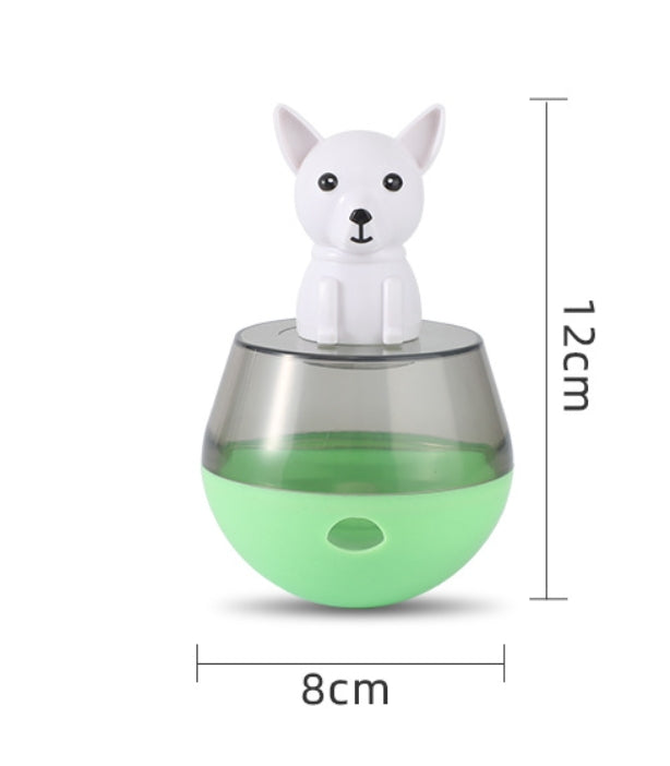 Jouet Distributeur de Nourriture à Bascule pour Chien