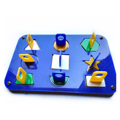 Colourful Shape Interactive Toy for Birds