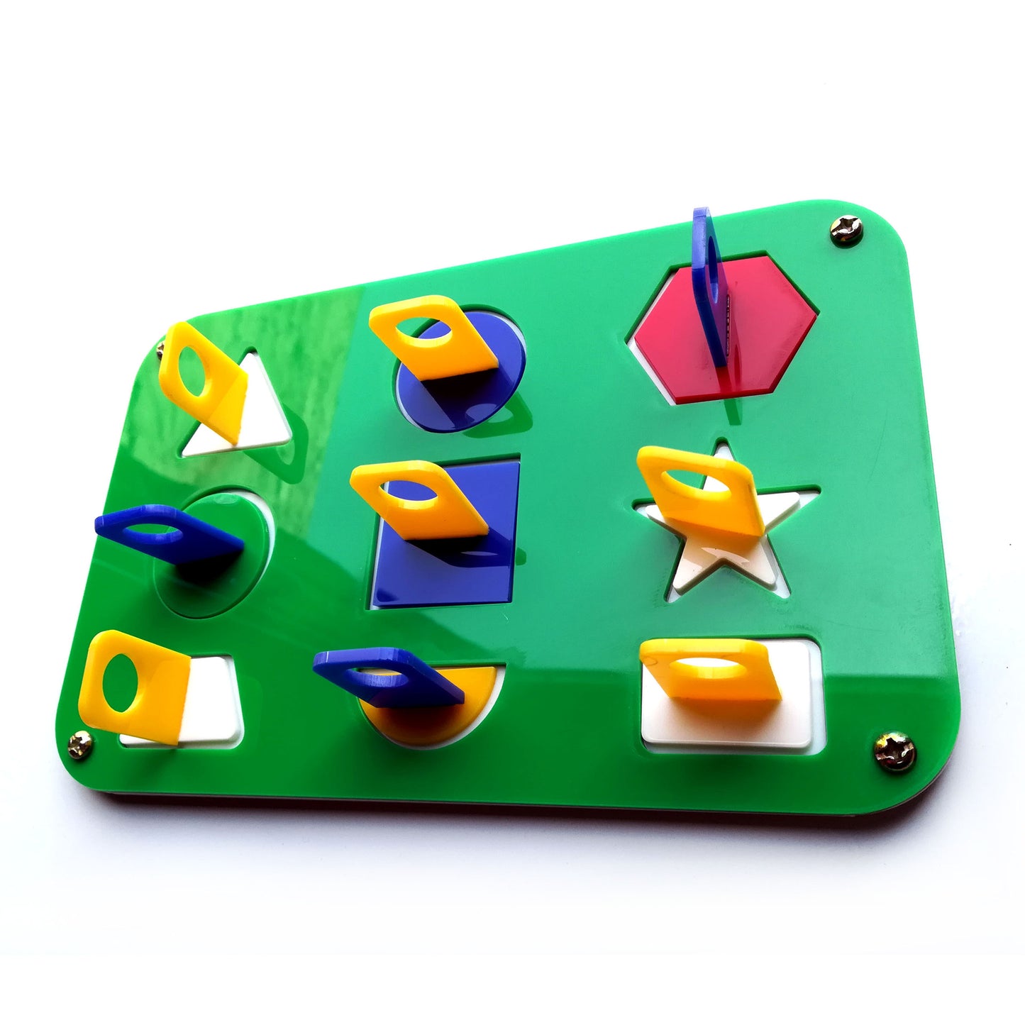 Colourful Shape Interactive Toy for Birds