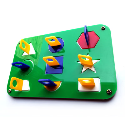 Colourful Shape Interactive Toy for Birds