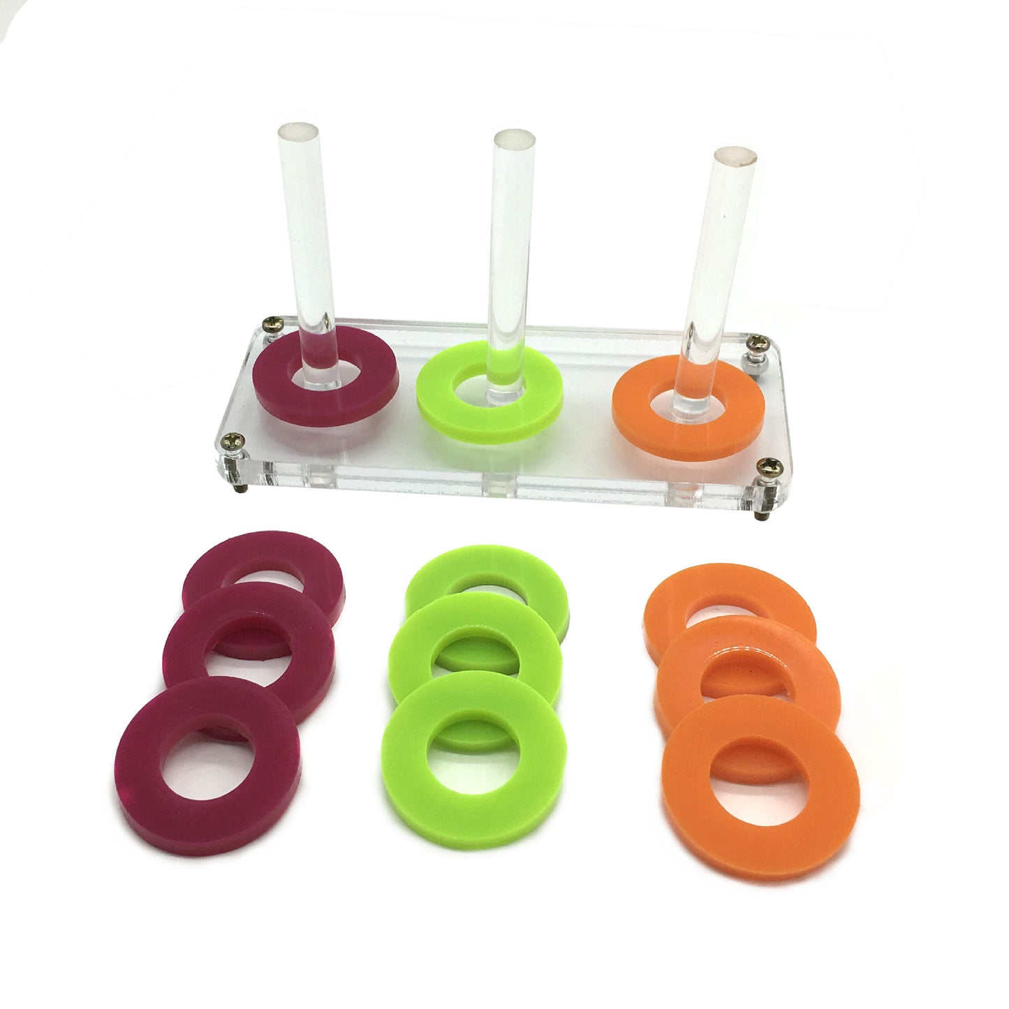 Acrylic Stacking Toy for Parrots
