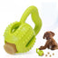 Rubber Kettlebell Food Dispensing Dog Toy