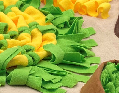 Veggie Garden Snuffle Mat for Cats and Dogs