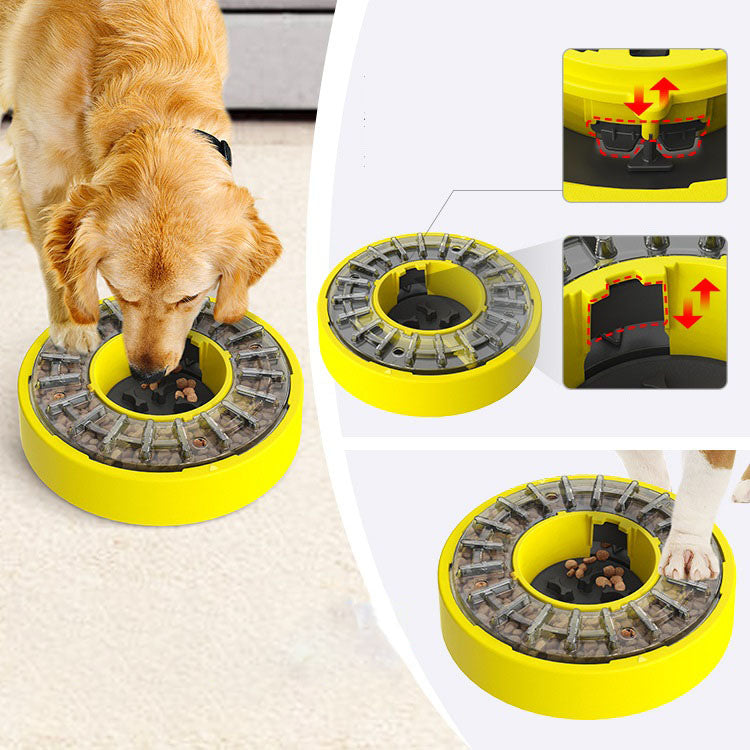 Karussell-Futterpuzzle-Schüssel für Hunde 