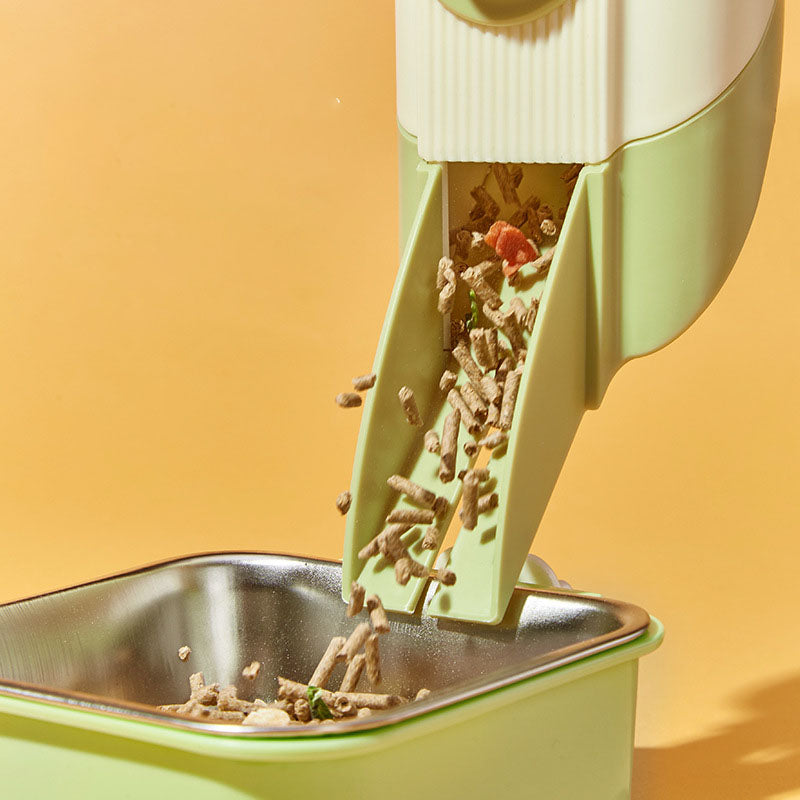 Automatic Hanging Feeder for Rabbits, Hedgehogs, Guinea Pigs