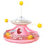 Flying Saucer Food Carousel Toy for Cats