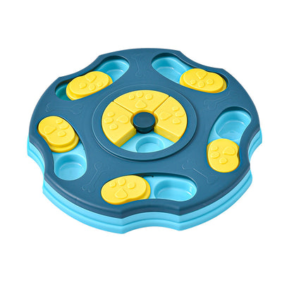 Fünfeckiges verschiebbares Futter-Puzzlespielzeug für Hunde