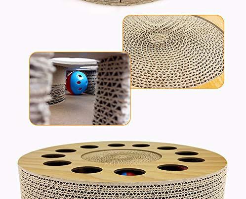 Scratching Board Carousel Toy for Cats