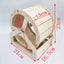 Wooden Wheel for Hamsters and Rodents