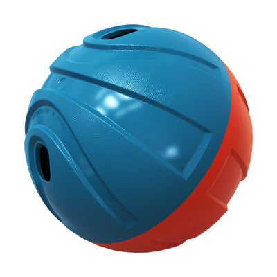 Rubber Food Puzzle Squeak Basketball for Dogs