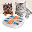 Schiebe-Puzzle mit langsamem Futterspender für Katzen und Hunde