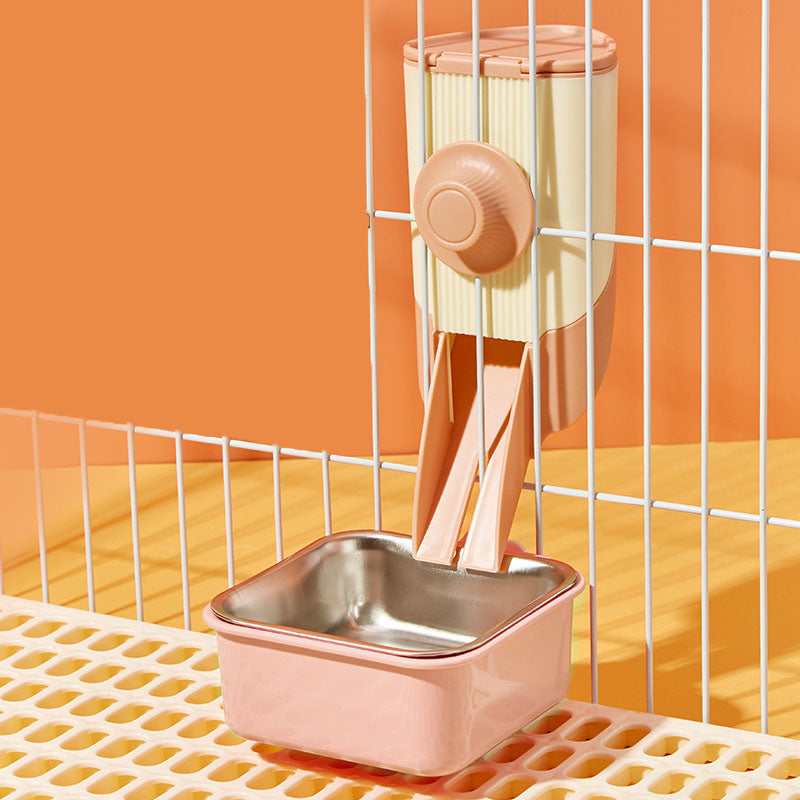 Automatic Hanging Feeder for Rabbits, Hedgehogs, Guinea Pigs