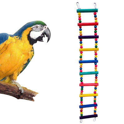 Regenbogen-Kletterleiter zum Aufhängen für Vögel