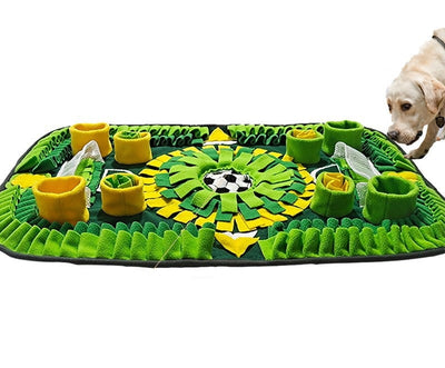 Football Pitch Snuffle Mat for Cats and Dogs