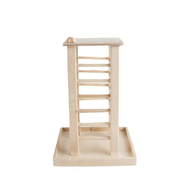 Wooden Rectangular Feeder for Rabbits