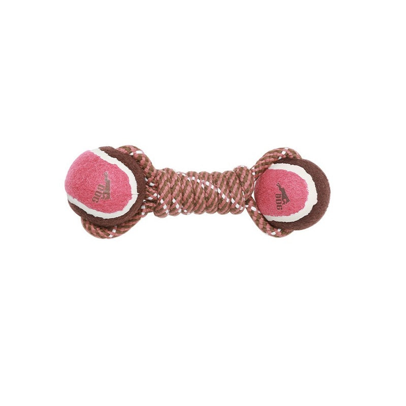 Jouet en Corde avec Balles de Tennis pour Chien