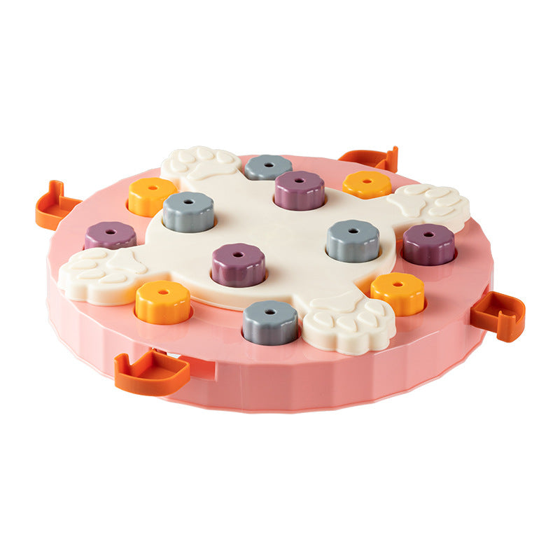 Verschiebbares Futter-Puzzle zum langsamen Fresen für Hunde