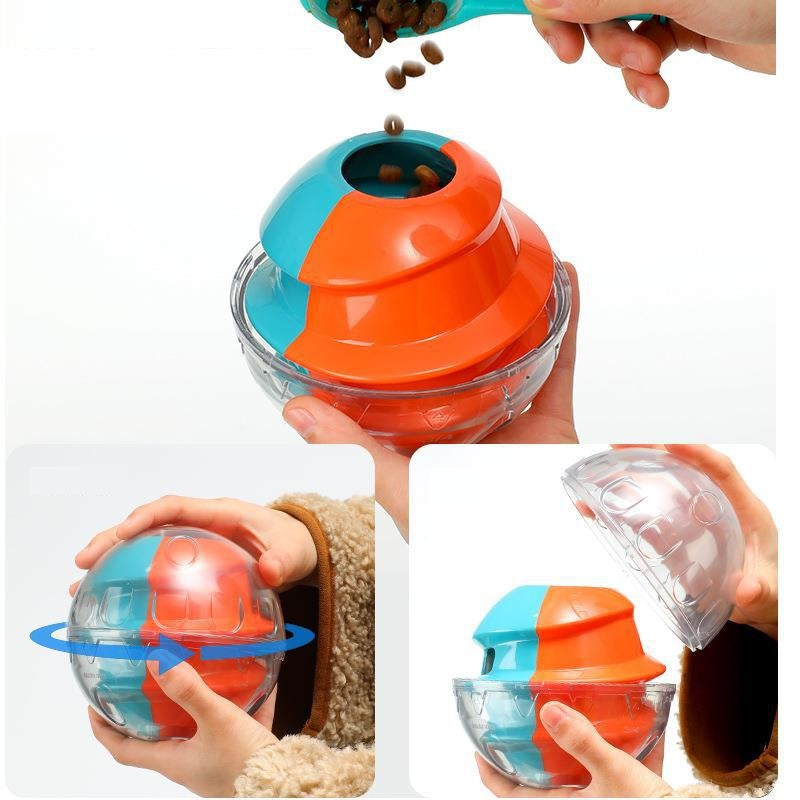 Plastic Slow Feeder Ball for Dogs