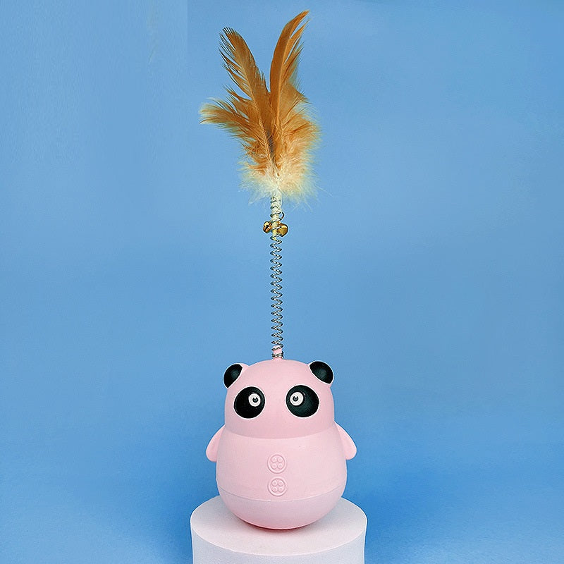 Jouet Alimentaire Panda pour Chat
