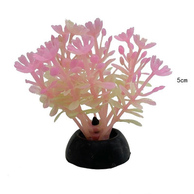 Herbe en Plastique pour Aquarium
