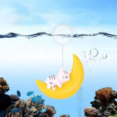 Moon Diver Decoration for Fish Tank